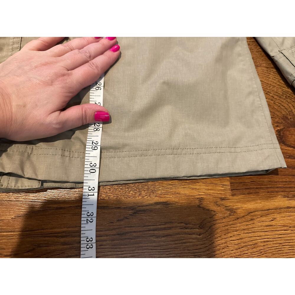 The North Face Carli HyVent Rain Jacket Women’s XL Beige Waterproof Shell - Picture 14 of 15